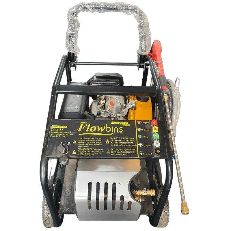 High Pressure Trolley Unit- 241bar-10hp-Diesel