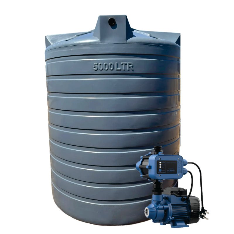 2500l Water tank and 0.37kw Peripheral Econo Booster pump Combo