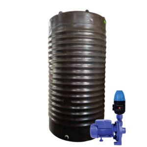 1000l Slim tank and 0.75kw Monoblock Water Pump & Controller