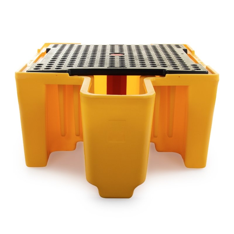 Single IBC Spill Containment Pallet With Integrated Dispensing Area (1120L Capacity) for sale in South Africa – SME Warehousing Solutions