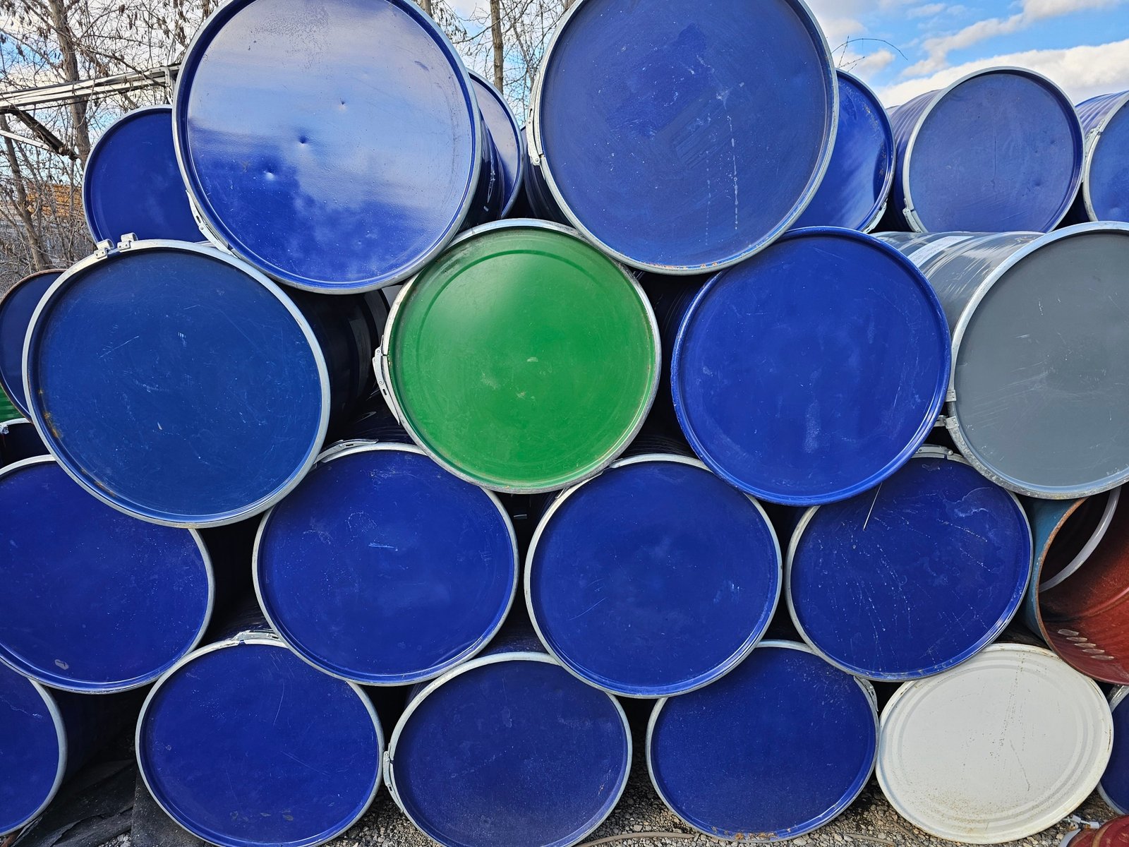 Used 210 Litre Open Top Steel Drum With Plain Interior for sale in South Africa – SME Warehousing Solutions