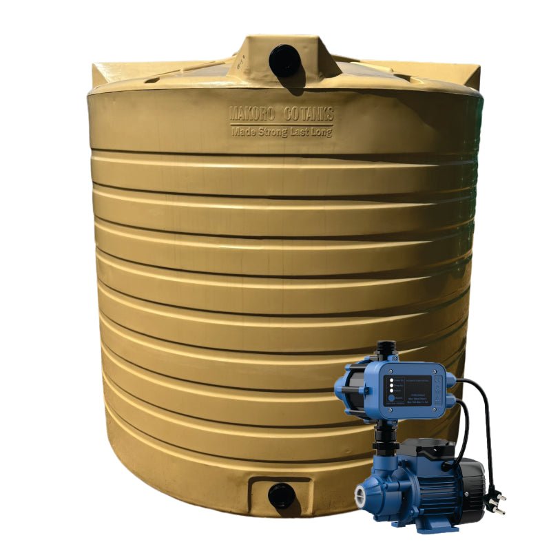 2500l Water tank and 0.37kw Peripheral Econo Booster pump Combo