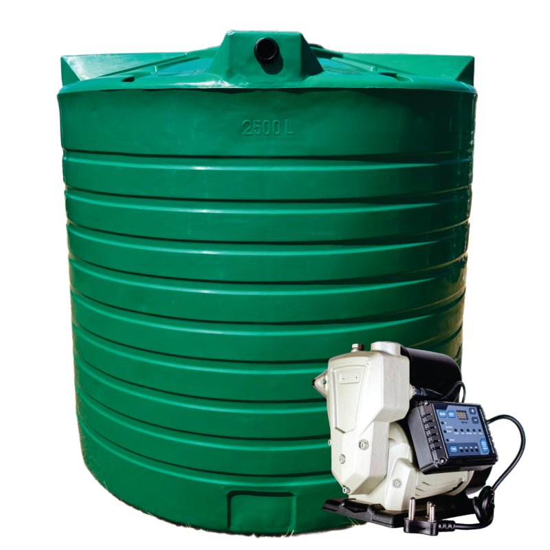 10 000l Water tank and VSP 1.5KW Booster Pump System (with VSD)