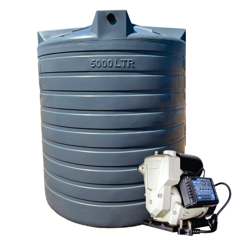 10 000l Water tank and VSP 1.5KW Booster Pump System (with VSD)