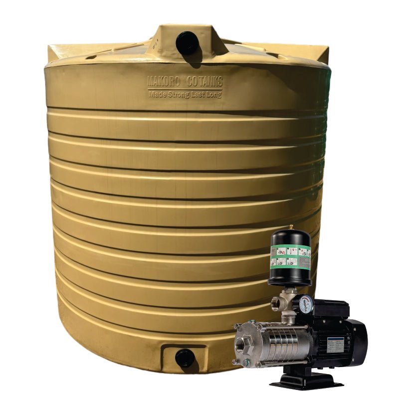 5000l Water tank and 0.75kw Intelli VSD Booster pump