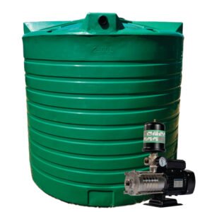5000l Water tank and 1.5 kw Intelli VSD Booster pump