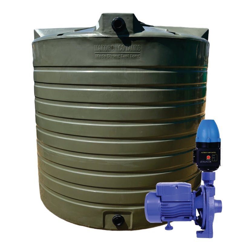 2500l Water tank and 0.55kw Monoblock Water Pump & Controller