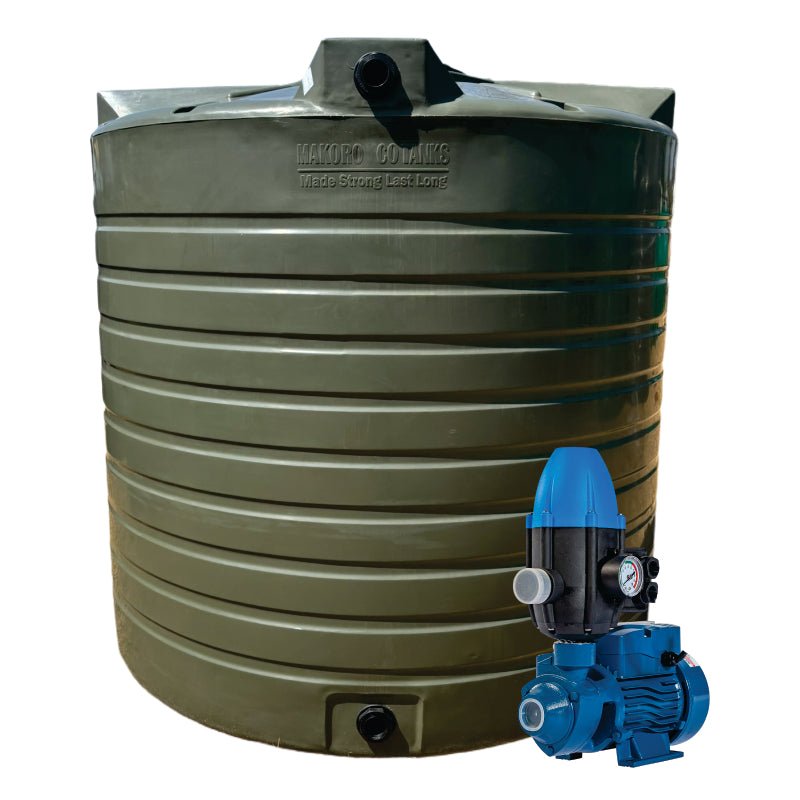 2500l Water tank and 0.75kw Peripheral Water Pump & Controller