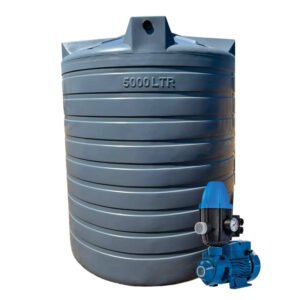 10 000l Water tank and 0.75kw Peripheral Water Pump &Controller
