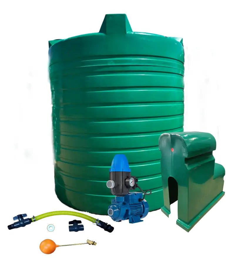 Water tank Combo Executive: 15 000l Water tank & 0.37kw Peripheral Water Pump