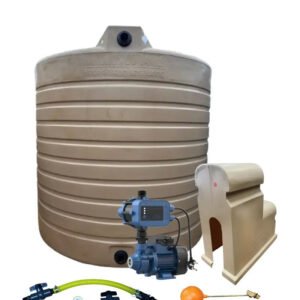 Water tank Combo Executive: 5000l Water tank & 0.37kw Econo Peripheral Water Pump