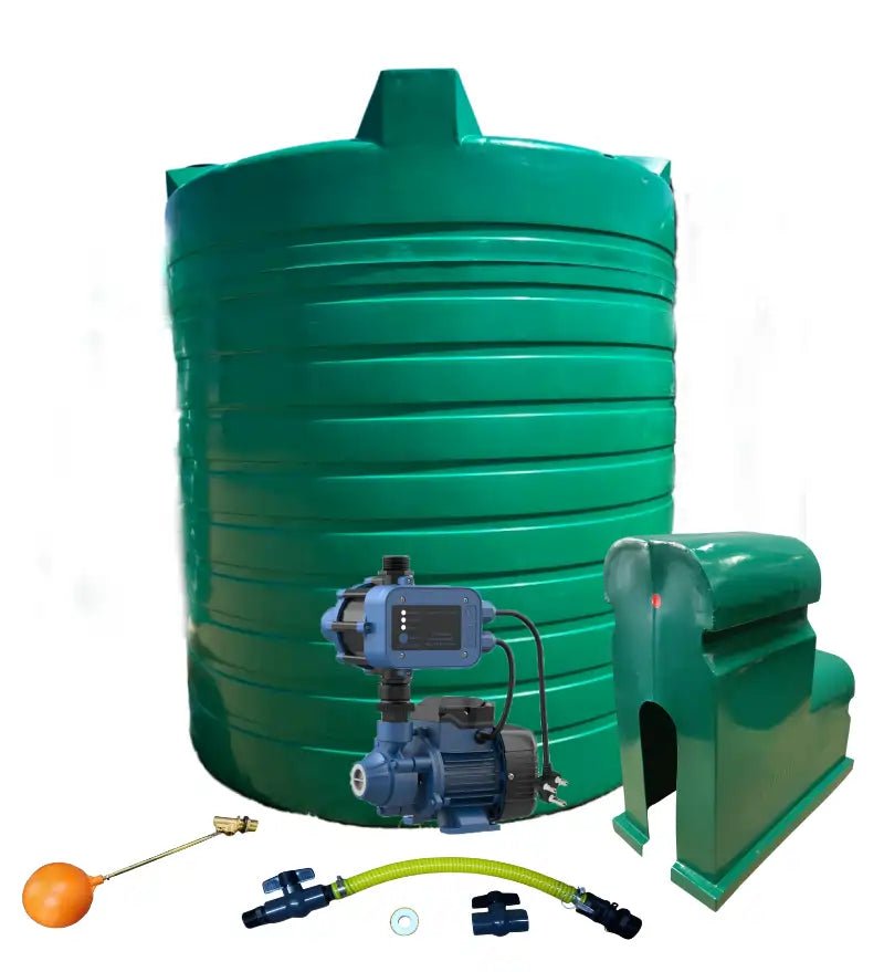 Water tank Combo Executive: 10 000l Water tank & 0.37kw Econo Peripheral Water Pump