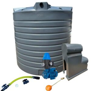 Water tank Combo Executive: 5000l Water tank & 0.75kw Peripheral Water Pump