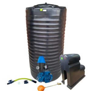 Water tank Combo Executive: 1200l slim tank & 0.37kw Peripheral Water Pump