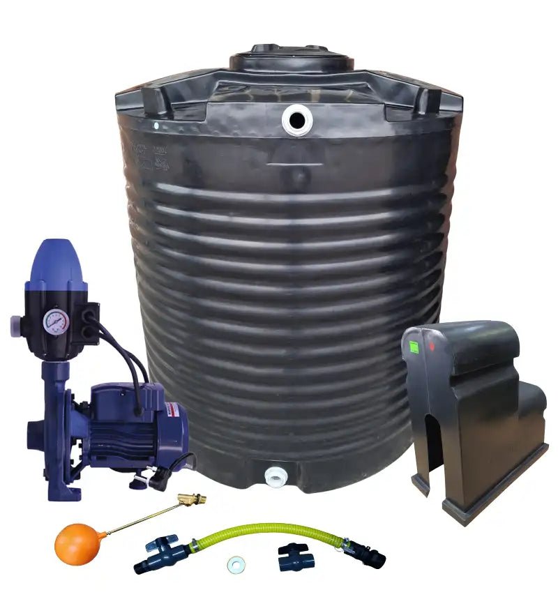 Water tank Combo Executive: 2200l Water tank & 0.75kw Monoblock Water Pump kit