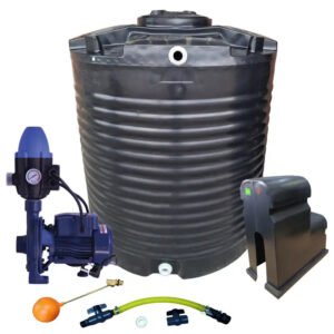 Water tank Combo Executive: 2200l Water tank & 1.1kw Monoblock Water Pump kit