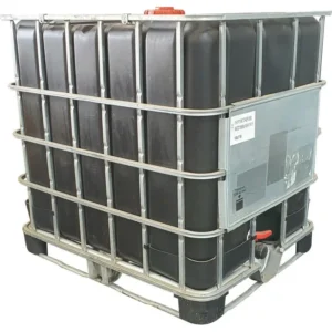 As new 1000l Flowbin™ tank black (C185B) Chemical grade for sale in South Africa - SME Warehousing Solutions