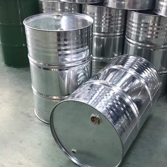 New 210 Litre Close Top Galvanised Steel Drum for sale in South Africa – SME Warehousing Solutions