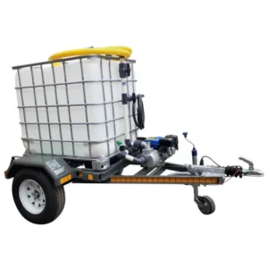 1000l Water bowser trailer 2.8bar-1-outlet Flowbin™ unbraked for sale in South Africa - SME Warehousing Solutions