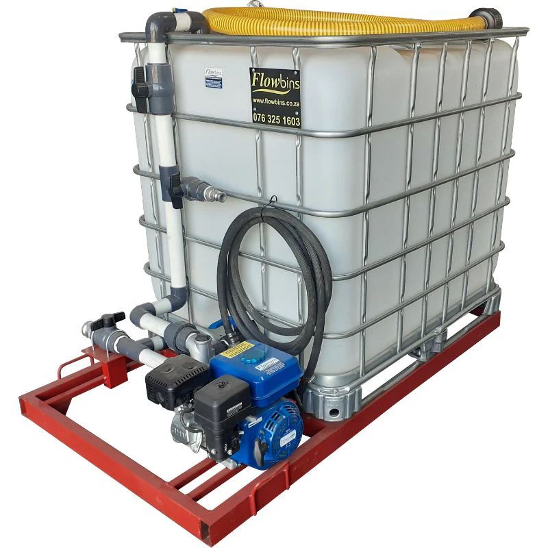 1000l Water Bowser 2.8bar-1-outlet Flowbin™ bakkie unit for sale in South Africa - SME Warehousing Solutions