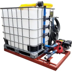 1000l Water Bowser 9.5bar-3-outlet Flowbin™ bakkie unit for sale in South Africa - SME Warehousing Solutions